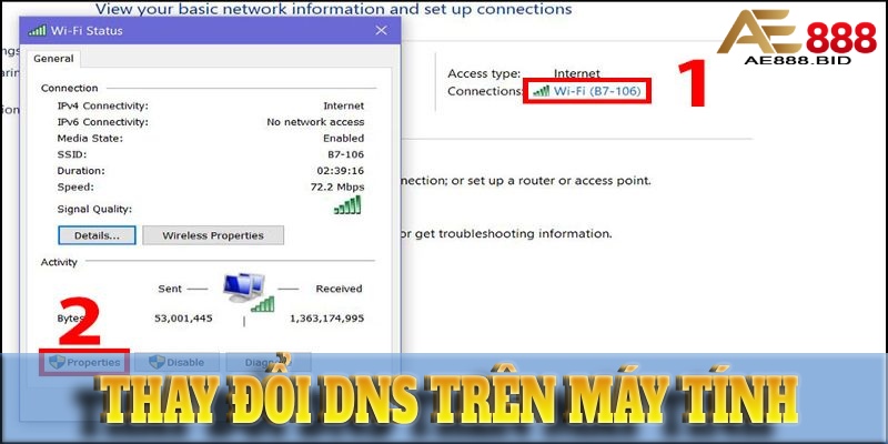 Thay đổi DNS trên máy tính